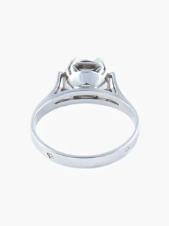BAGUE SOLITAIRE DIAMANT STYLE ART DECO