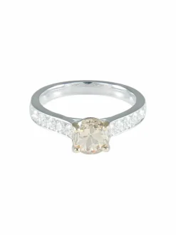Bague Solitaire Diamants