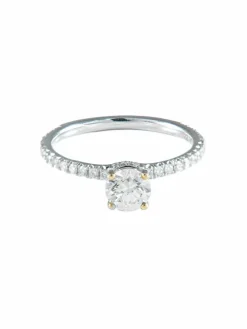Bague Solitaire Diamants