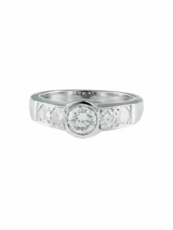 Bague Solitaire Diamants