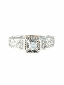 Bague Solitaire Diamants