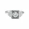 Bague Solitaire Diamants