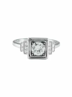 Bague Solitaire Diamants