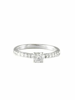 Bague Solitaire Diamants