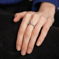 Bague Solitaire Diamants