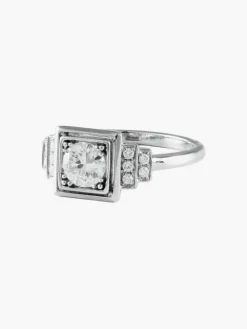 Bague Solitaire Diamants