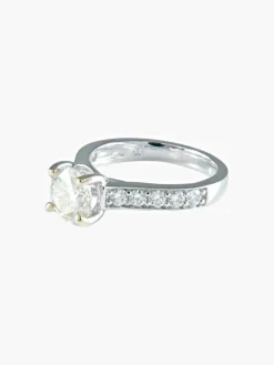 Bague Solitaire Diamants
