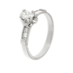 Bague Solitaire diamants 0,68 ct