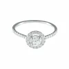 Bague Solitaire entourage Diamants