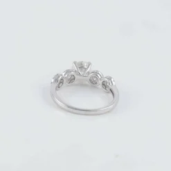Bague Solitaire Fleurs
