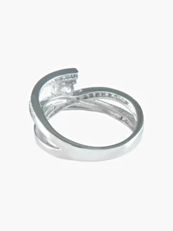 BAGUE SOLITAIRE JONC/BRILLANT