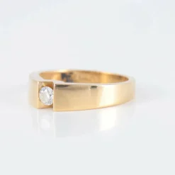 Bague Solitaire moderne