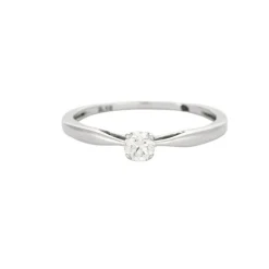 Bague Solitaire Or & Diamant 0.20ct
