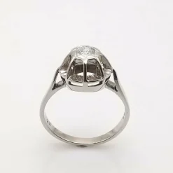 Bague solitaire or & diamant