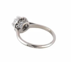 BAGUE SOLITAIRE OR & DIAMANT 0.50ct