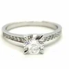 Bague Solitaire Or blanc Diamant