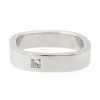 Bague Solitaire Or blanc Diamant