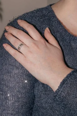 Bague Solitaire Or blanc Diamant