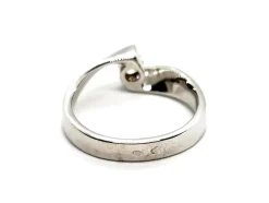 Bague Solitaire Or blanc Diamant