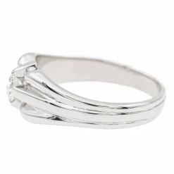 Bague Solitaire Or blanc Diamant