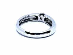 Bague Solitaire Or blanc Diamant