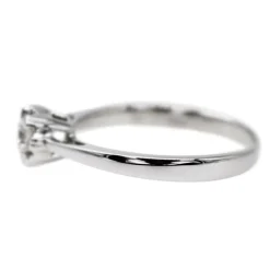 Bague Solitaire Or blanc Diamant