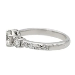 Bague Solitaire Or blanc Diamant