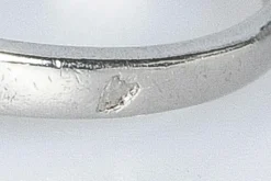 Bague solitaire Or blanc Diamant