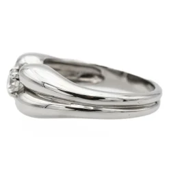 Bague Solitaire Or blanc Diamant