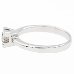 Bague Solitaire Or blanc Diamant