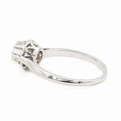 Bague Solitaire Or blanc Diamant