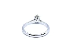 Bague Solitaire Or blanc Diamant
