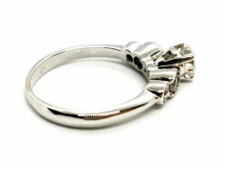 Bague Solitaire Or blanc Diamant