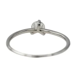 Bague Solitaire Or blanc Diamant