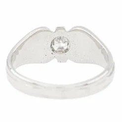 Bague Solitaire Or blanc Diamant