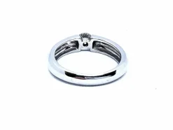 Bague Solitaire Or blanc Diamant