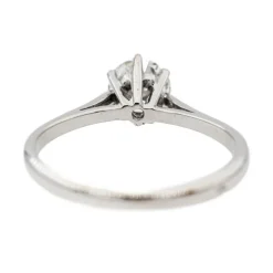 Bague Solitaire Or blanc Diamant