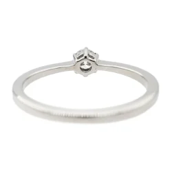 Bague Solitaire Or blanc Diamant