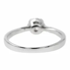 Bague Solitaire Or blanc Diamant