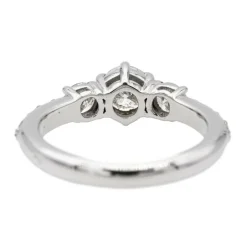 Bague Solitaire Or blanc Diamant