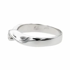 Bague Solitaire Or blanc Diamant