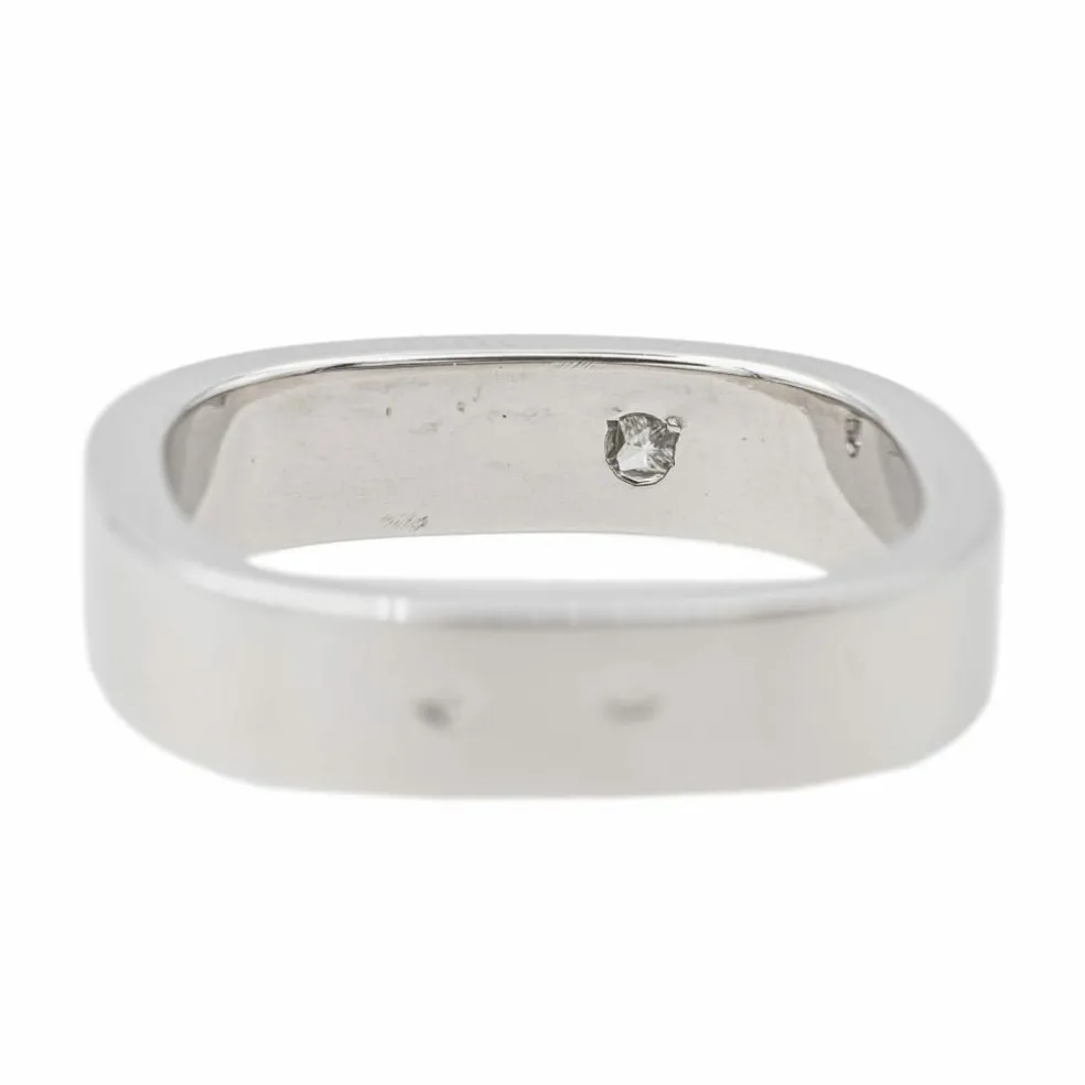 Bague Solitaire Or blanc Diamant