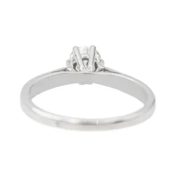 Bague Solitaire Or blanc Diamant