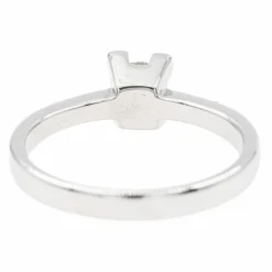Bague Solitaire Or blanc Diamant