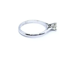 Bague Solitaire Or blanc Diamant
