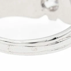 Bague Solitaire Or blanc Diamant