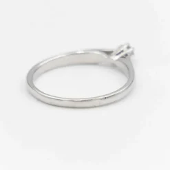 Bague Solitaire Or blanc Diamant