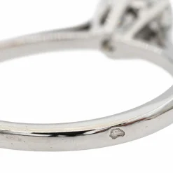 Bague Solitaire Or blanc Diamant
