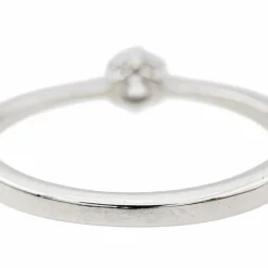 Bague Solitaire Or blanc Diamant