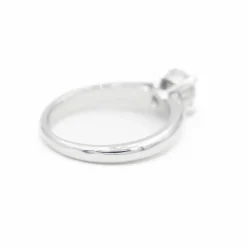 Bague Solitaire Or blanc Diamant